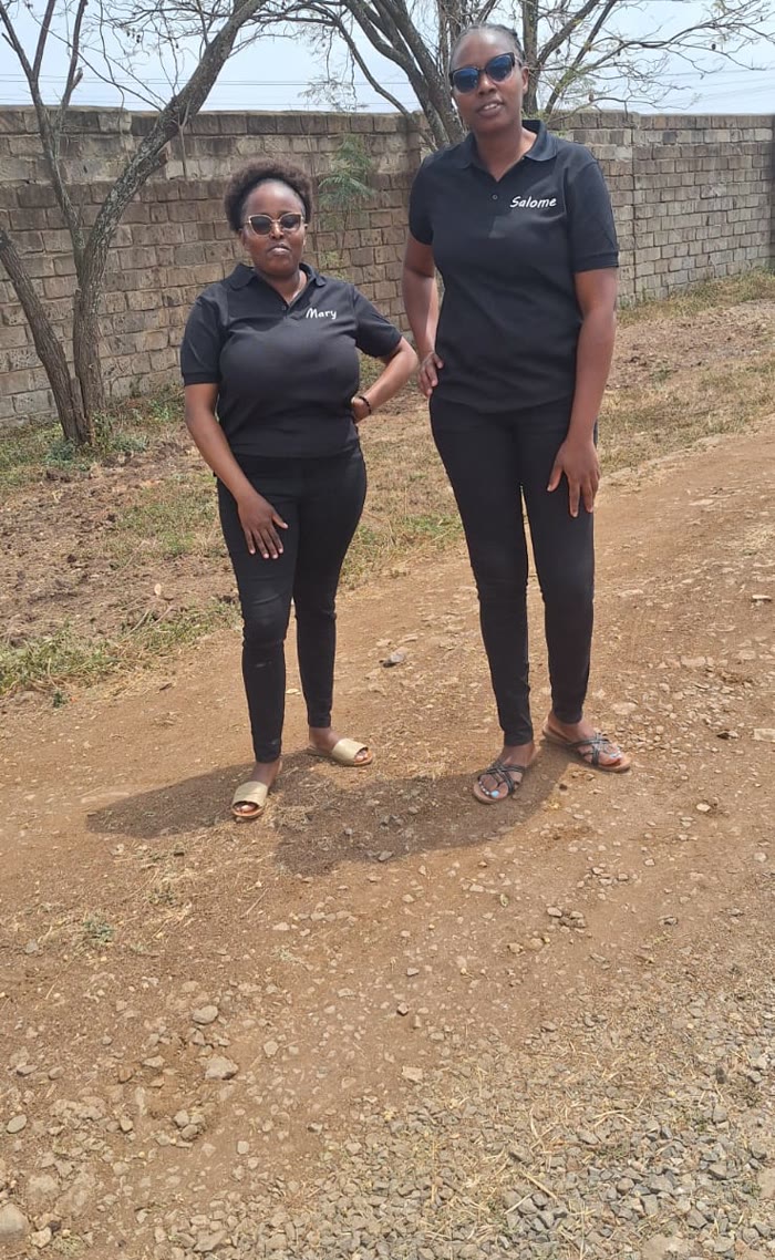 Mary and Salome on site